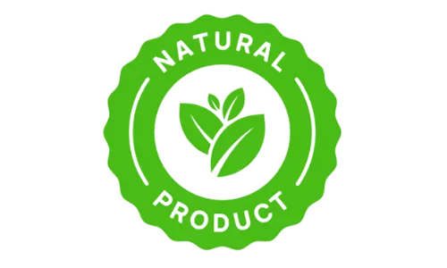100% Natural Ingredients Seal